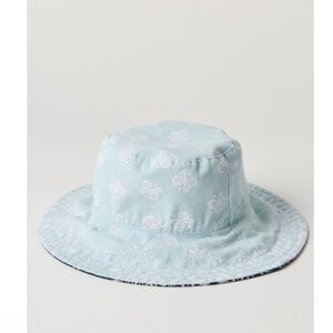 6007. Free People Bandana Bucket Hat